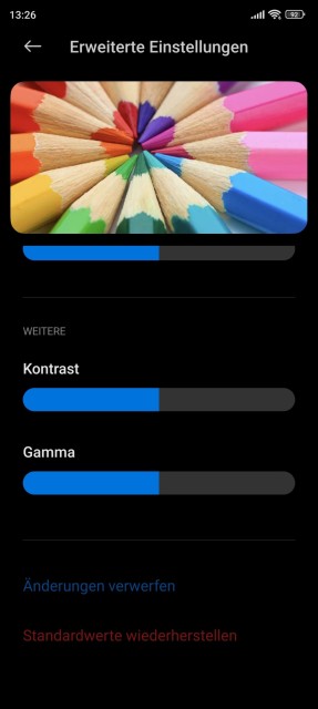 Xiaomi 12T Pro Display Einstellungen