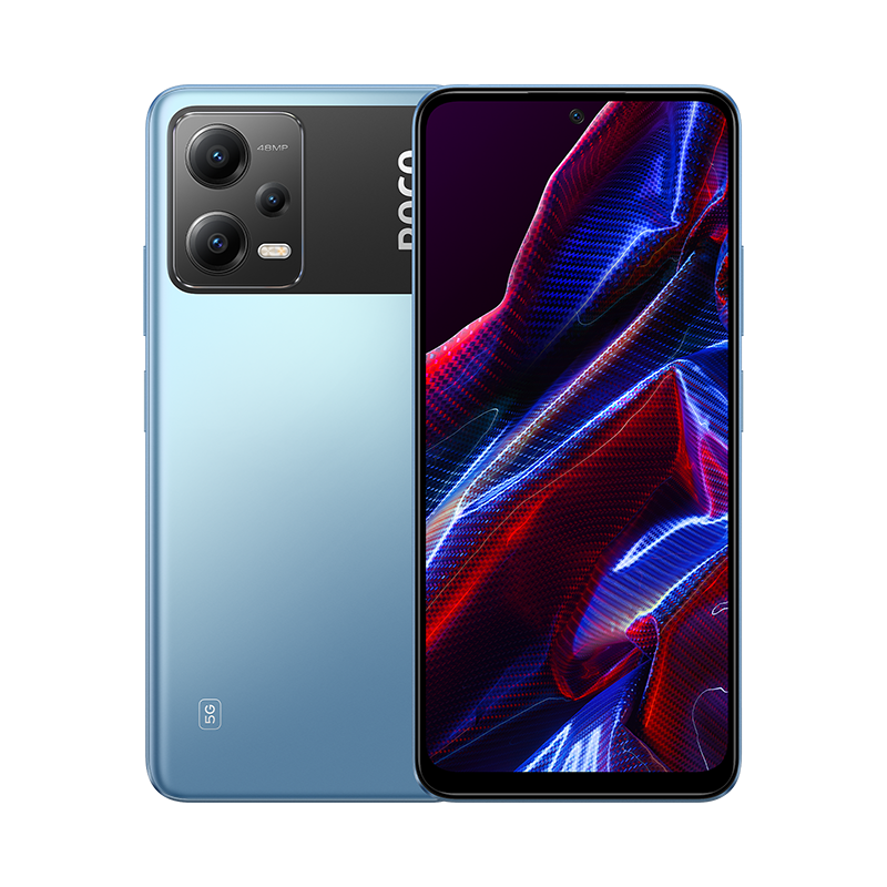 Poco X5 5G in Blau