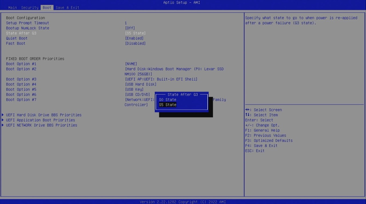 Geekom MiniAir 11 BIOS