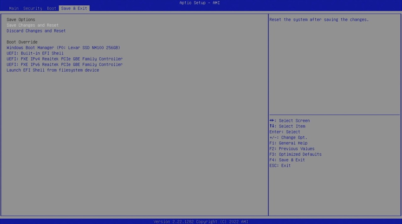 Geekom MiniAir 11 BIOS