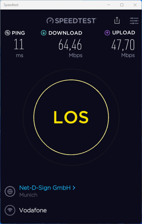 Geekom MiniAir 11 WLAN Test 3