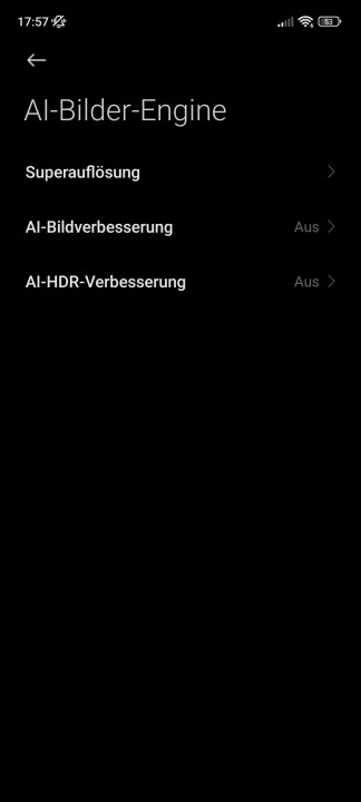 Xiaomi 13 Display Einstellungen