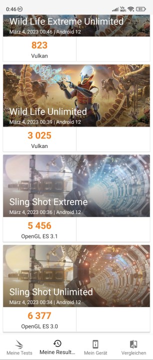 Xiaomi 13 Lite 3DMark Benchmark