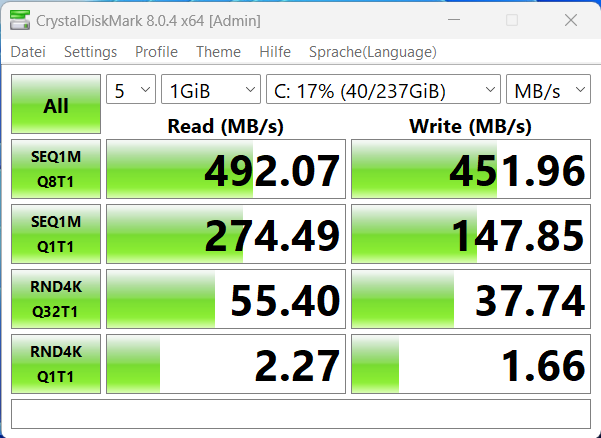 Chuwi GemiBook XPro Stock SSD