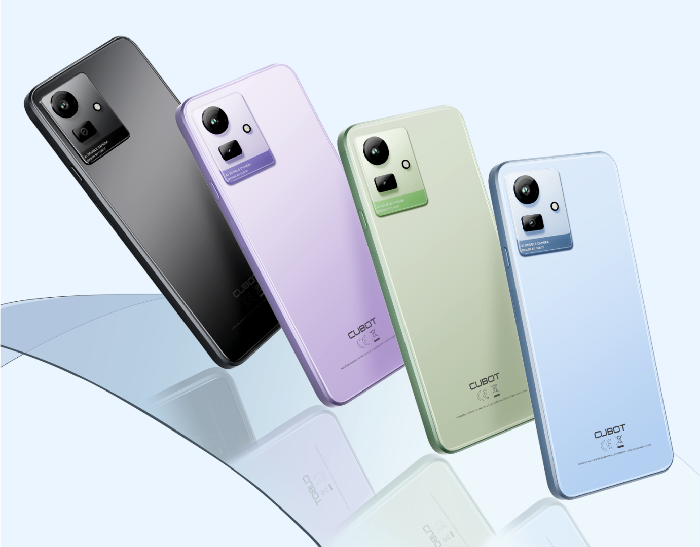 Cubot Note 50 Farben