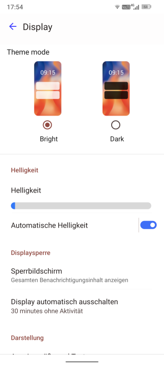 Fossibot F102 Display Einstellungen