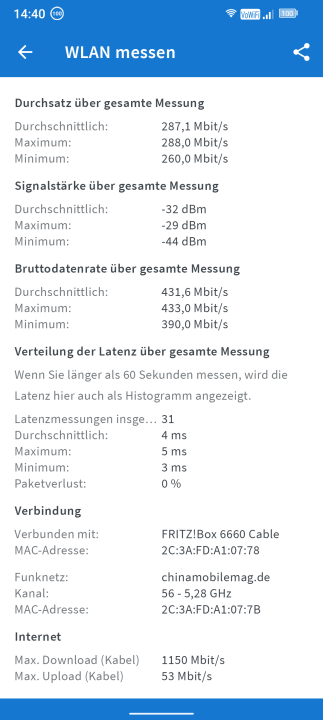 Fossibot F102 WLAN Test 1