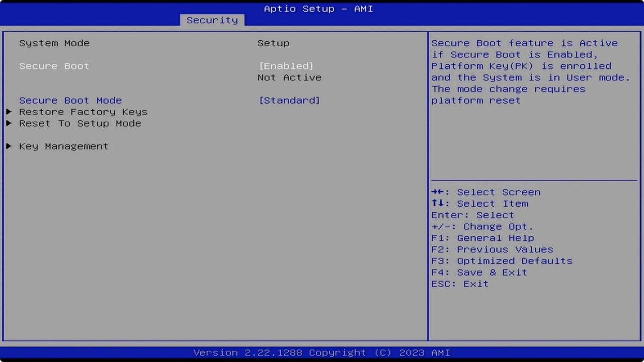 Ouvis S1 UEFI BIOS