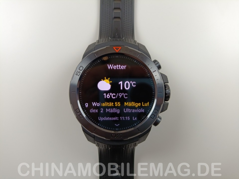 Mibro GS Explorer Wetter