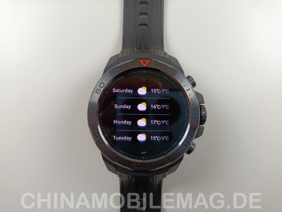 Mibro GS Explorer Wetter