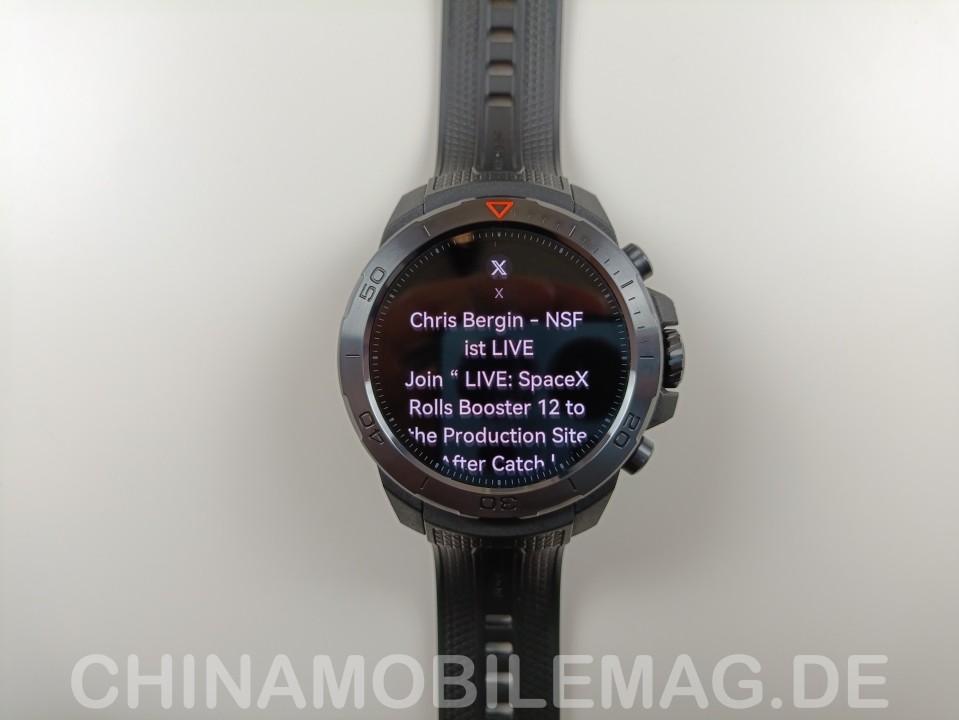 Mibro GS Explorer Benachrichtigungen