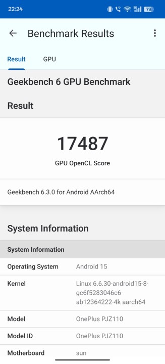 OnePlus 13 Benchmarks