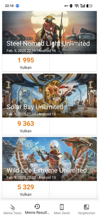 Realme GT7 Pro 3DMark Benchmark