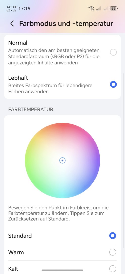 Honor Magic 7 Pro Display Einstellungen