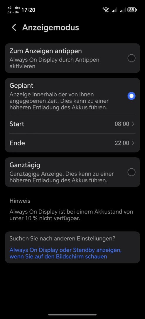 Honor Magic 7 Pro Display Einstellungen