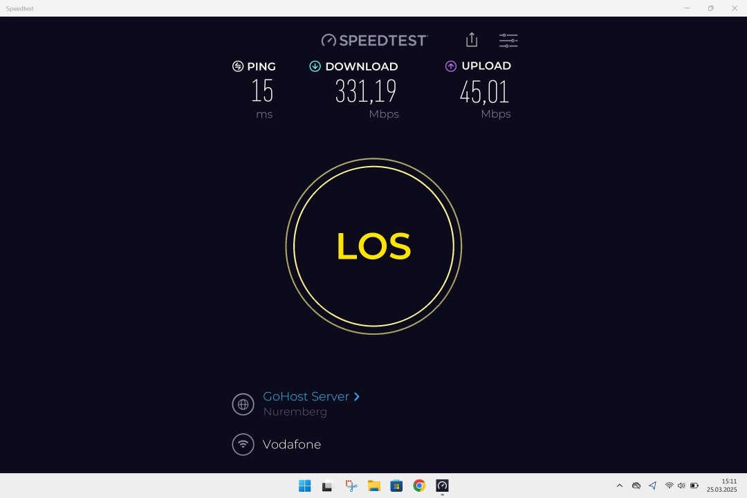 Chuwi CoreBook X 12450H WLAN Test 1