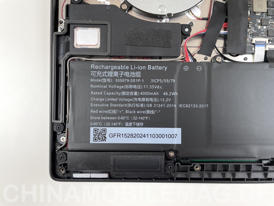 Chuwi CoreBook X 12450H Teardown