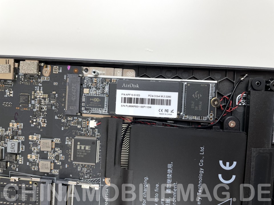 Chuwi CoreBook X 12450H Teardown