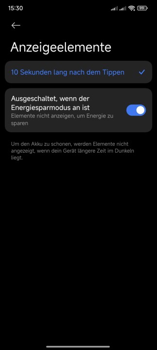 Poco X7 Pro Display Einstellungen
