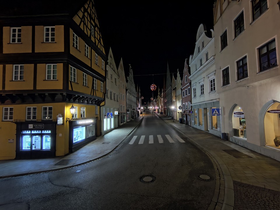 Motorola Edge 60 Fusion Ultrawide Kamera Nacht