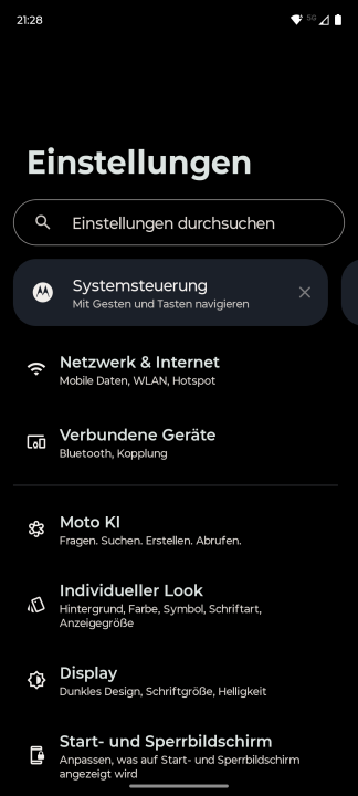 Motorola Edge 60 Fusion Software