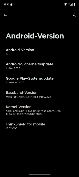 Motorola Edge 60 Fusion Software