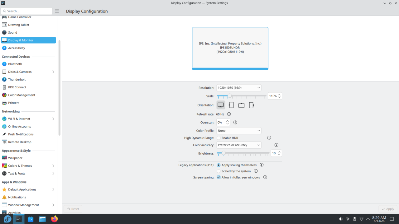 Chuwi UBox Fedora Linux