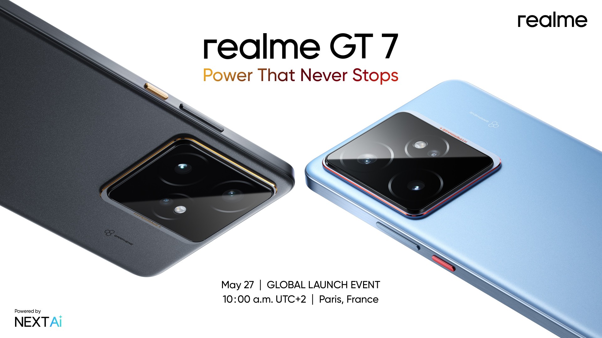 Realme GT7 Global Launch Termin