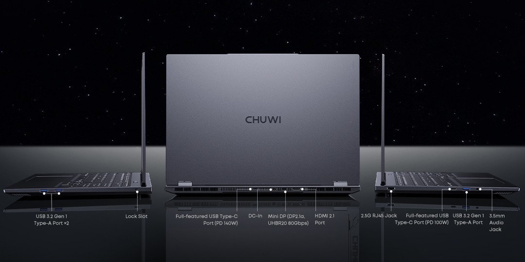 Chuwi GameBook Ports