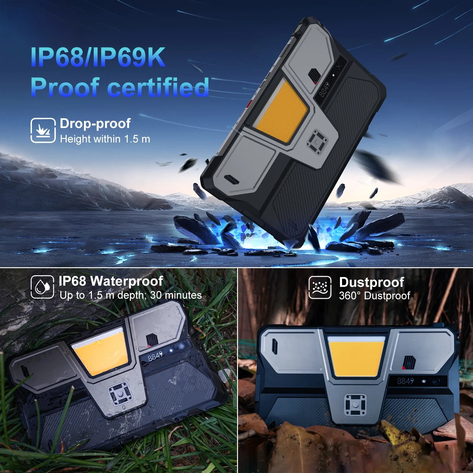 8849 Tank Pad Specs