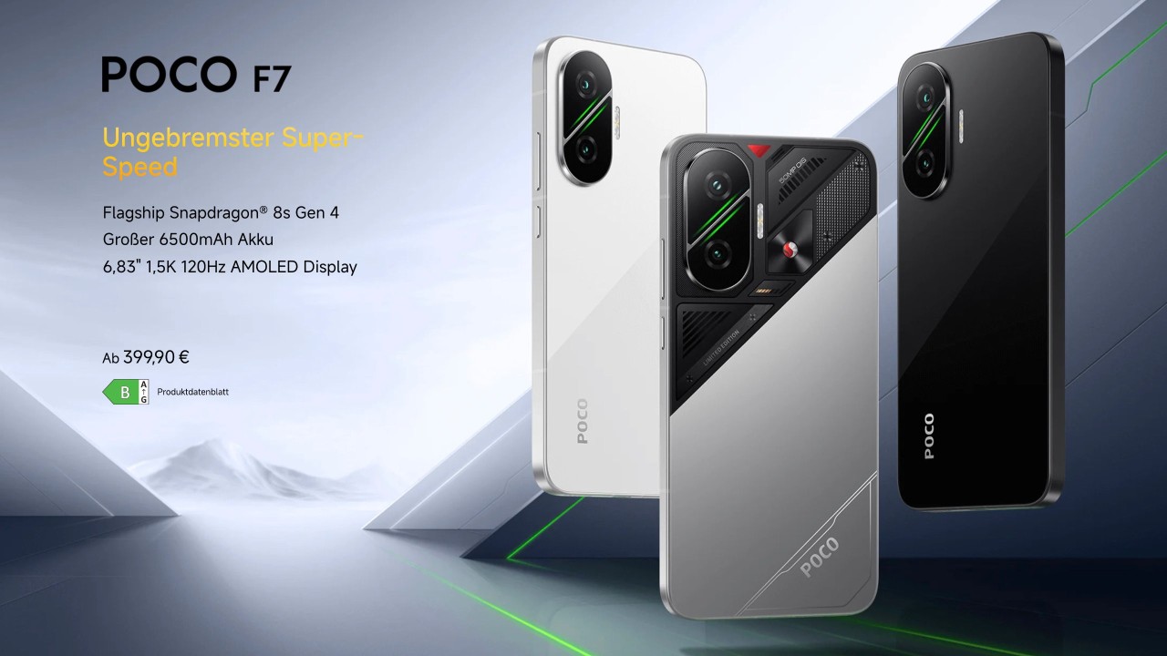 Poco　F7 Xiaomi Poco F7 Ultra, 16+512 GB, 50 MP, 120 Hz Amoled Display