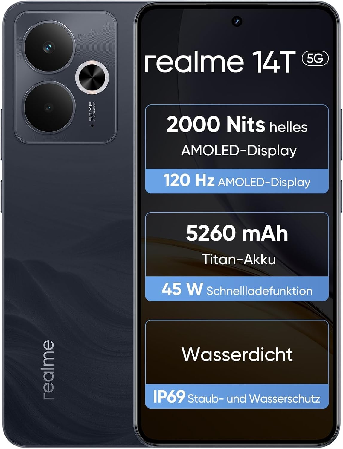 Realme 14T 5G Schwarz