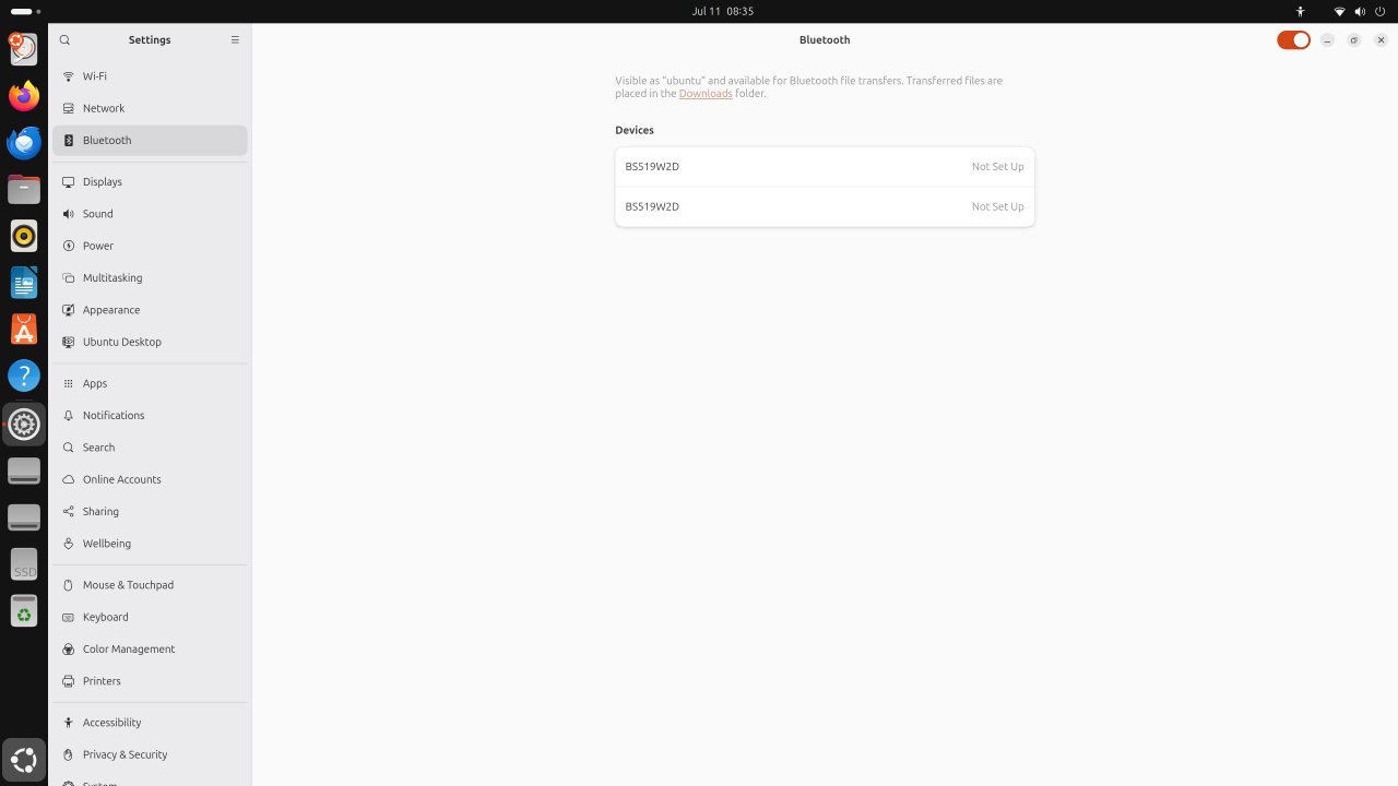 Ubuntu Bluetooth