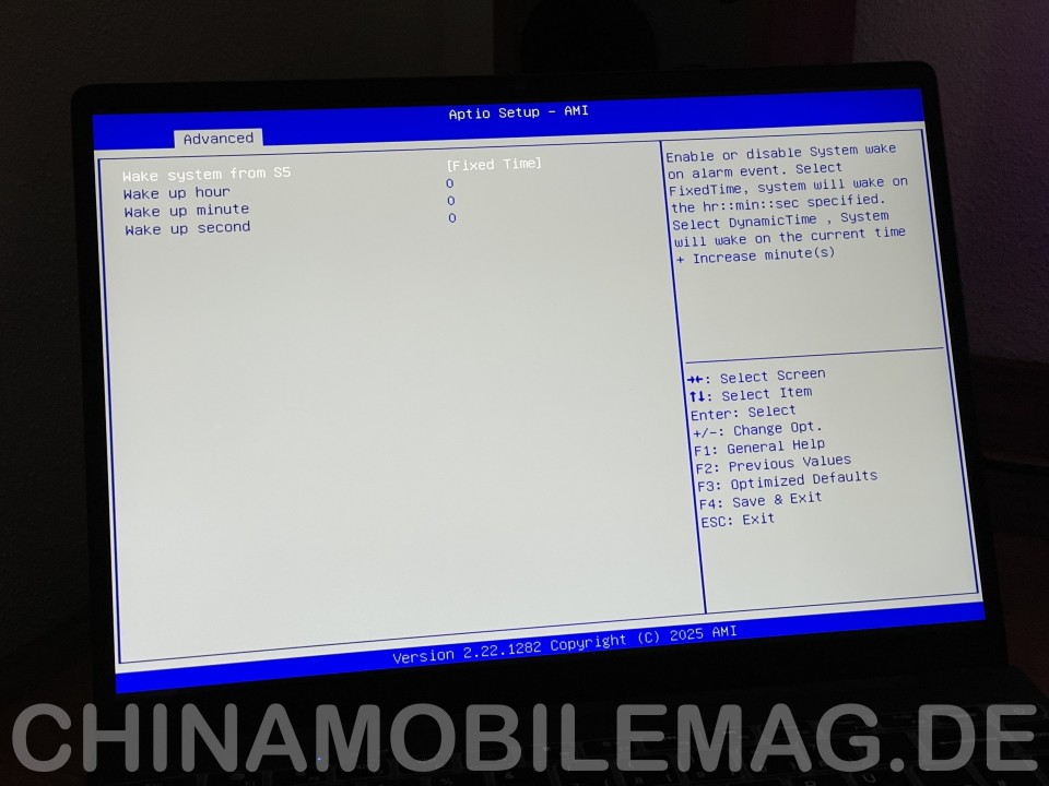 Chuwi CoreBook X 7430U BIOS UEFI
