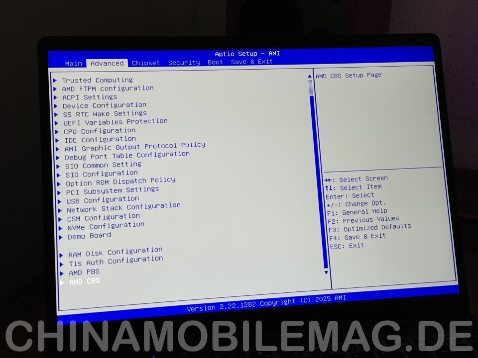 Chuwi CoreBook X 7430U BIOS UEFI