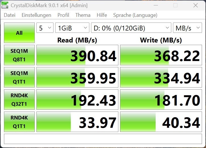Chuwi CoreBook X 7430U USB-A Links