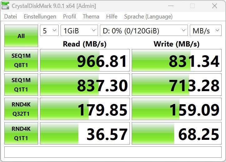 Chuwi CoreBook X 7430U USB-C Links