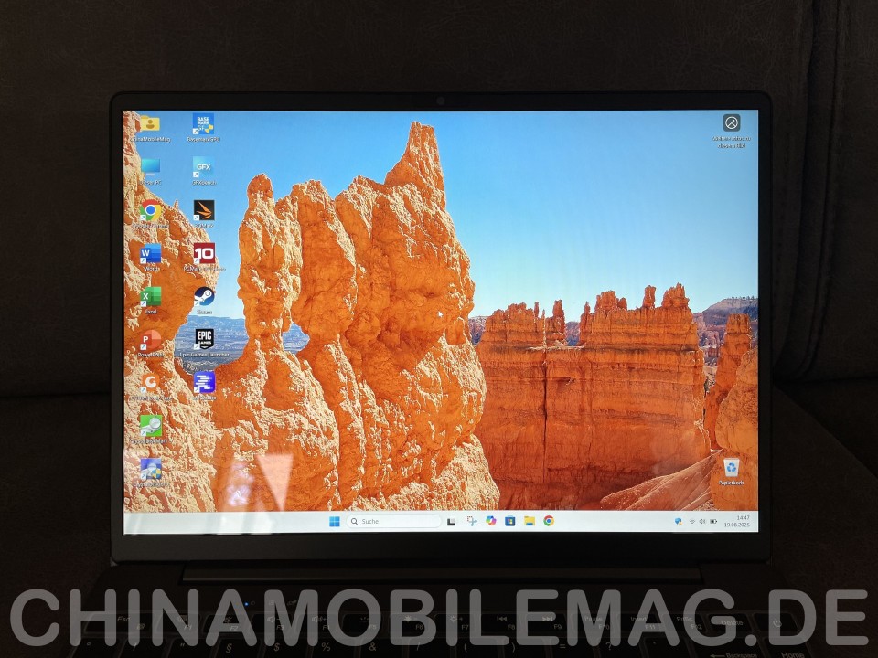 Chuwi CoreBook X 7430U Display