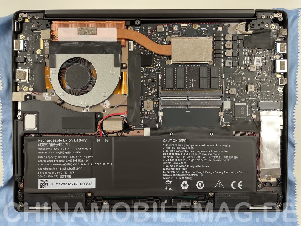 Chuwi CoreBook X 7430U Teardown