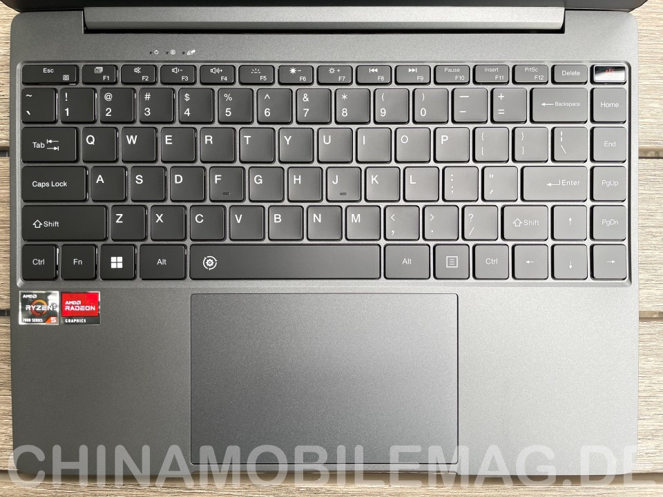 Chuwi CoreBook X 7430U Tastatur & Touchpad
