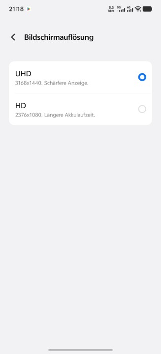 Vivo X200 Ultra Display Einstellungen