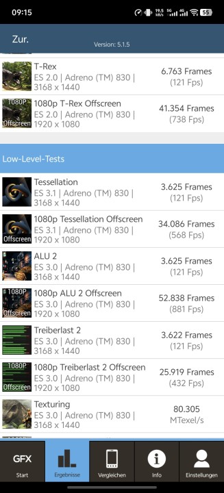Vivo X200 Ultra GFXBench 3