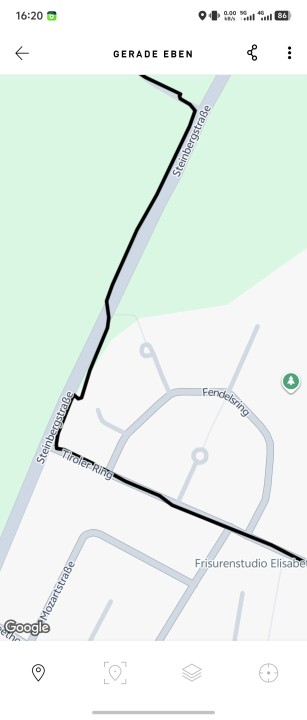 Vivo X Fold 5 GPS Tracking Test