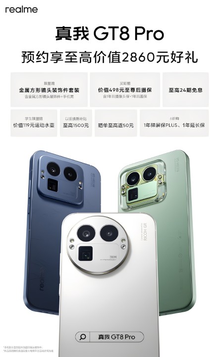 Realme GT8 Pro Kamera