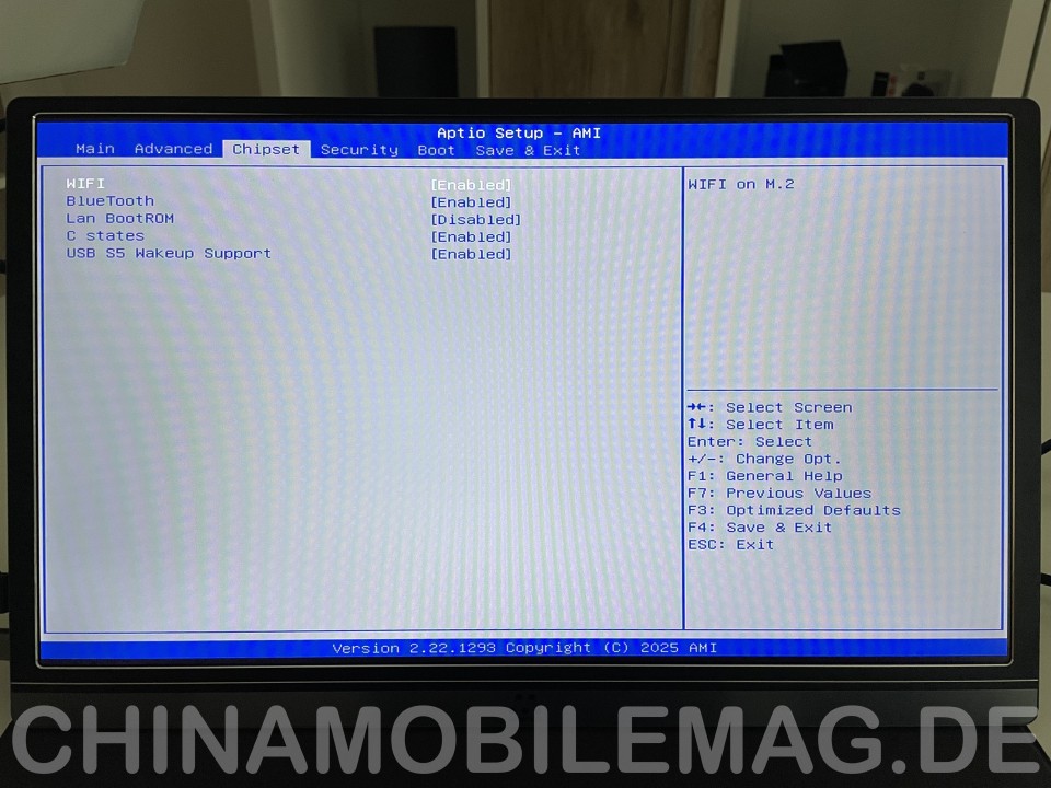Minix Z150-0dB BIOS UEFI