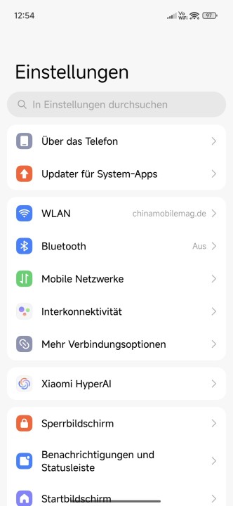 Xiaomi 15T Pro HyperOS 2 Software