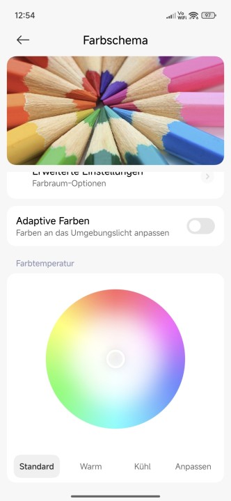 Xiaomi 15T Pro Display Einstellungen