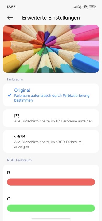 Xiaomi 15T Pro Display Einstellungen