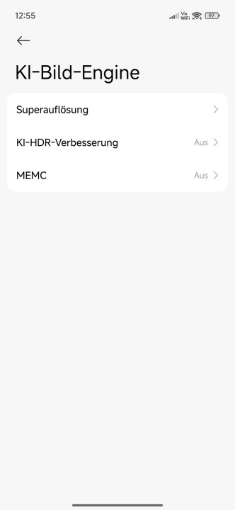 Xiaomi 15T Pro Display Einstellungen
