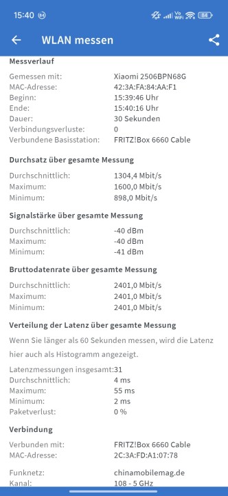 Xiaomi 15T Pro WLAN Test 1